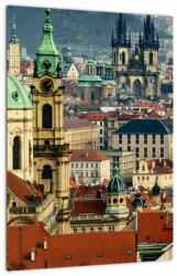 Mivali Tablou - Panorama din Praga, dintr-o bucată 30x40 cm (V021620V3040)