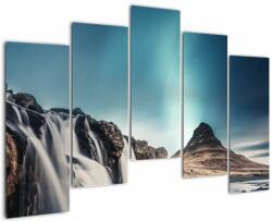 Mivali Tablou cu cascade, din cinci bucăți 125x90 cm (V020373V12590)