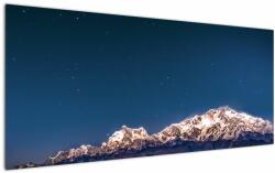 Mivali Tablou cu munți și cerul nocturn, dintr-o bucată 120x50 cm (V020499V12050)