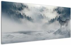 Mivali Tablou cu lupi, dintr-o bucată 120x50 cm (V020863V12050)