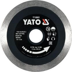 TOYA YATO 115 mm YT-59951 Disc de taiere