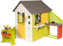 Smoby Pretty Sunny Flowers House (810725-C) Casuta pentru copii