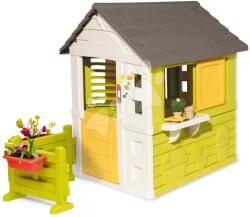 Smoby Pretty Sunny Flowers House (810725-E) Casuta pentru copii
