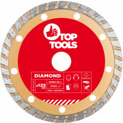 TOP TOOLS 125 mm 61H345 Disc de taiere