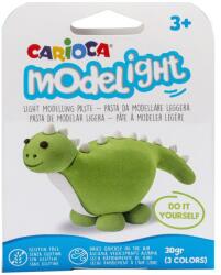 CARIOCA ModeLight modellező gyurma, sárkány, 3 szín / készlet