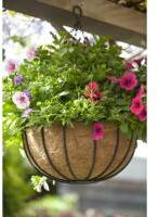 Nature függő virágtartó kosár 35 cm, kerek (6070120) (10000828)