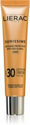 LIERAC Sunissime Global Anti-Ageing Care védő és tonizáló folyadék arcra SPF 30 árnyalat Golden 40 ml