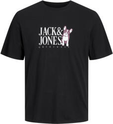 JACK & JONES Tricou pentru bărbați JORBEWARE Standard Fit 12245196 Black XL