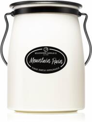 Milkhouse Candle Milkhouse Candle Co. Creamery Mountain Rain lumânare parfumată Butter Jar 624 g