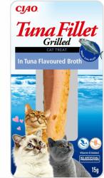 INABA Tuna fillet in tuna flavoured broth 15g file de ton in sos pentru pisici