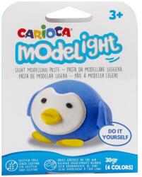 CARIOCA ModeLight Carioca Penguin gyurma, 4 szín / készlet