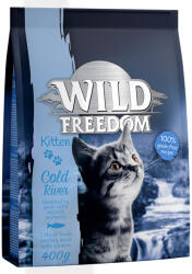Wild Freedom 2x6, 5kg Wild Freedom Kitten "Cold River" - lazac gabomanetes száraz kölyökmacskatáp