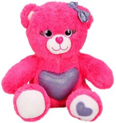 Puffy Friends Ursulet de plus colorat, Puffy Friends, Roz inchis, 26 cm (S03001512_004w)
