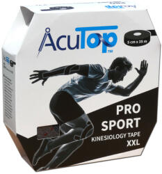AcuTop Pro Sport XXL Kineziológiai Tapasz 5 cm x 35 m Fekete (SGY-AT5ProG-ACU) - duoker