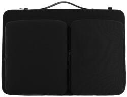 Next One Slim Shoulder Bag - válltáska, Macbook Pro 14-hez (AB1-MBP14-SHBAG) Fekete