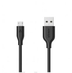 Anker Cablu de date Anker A8133H12, USB - microUSB, 1.8m, Black (A8133H12)