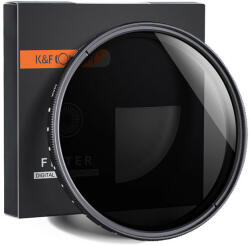 K&F Concept 82mm KV32 Slim Variable/Fader NDX, ND2-ND400 (KF01.1114)