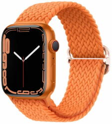  BStrap Elastic Nylon szíj Apple Watch 42/44/45mm, orange