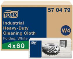 Tork Индустриални кърпи Tork - Heavy-Duty, W4, 4 х 60 броя, 10.8 х 35.5 х 16 cm (570479)