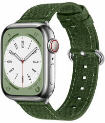 BStrap Denim szíj Apple Watch 38/40/41mm, olive green
