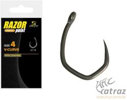 Carp Spirit Razor V-Curve Barbless Pontyozó Horog Méret: 6 - Szakállnélküli Horog