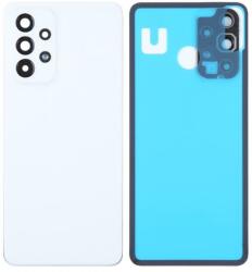 tel-szalk-19296914717 Samsung Galaxy A33 5G Fehér akkufedél, hátlap, hátlapi kamera lencse (tel-szalk-19296914717)