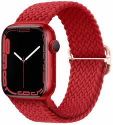 BStrap Elastic Nylon szíj Apple Watch 42/44/45mm, red