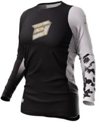 Shot Tricou de motocross pentru femei Shot Contact Shelly 2.0 negru-alb-alb-maro lichidare (SHOA08-12B7-G03)