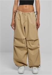 Urban Classics Ladies Cotton Parachute Pants wetsand