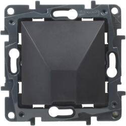 Legrand 863529 Niloé Step kábelkivezető, IP21, fekete (863529) - elektroprofishop