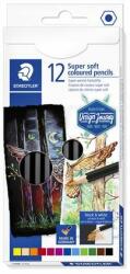 STAEDTLER Színes ceruza készlet, hatszögletű, STAEDTLER "149 C, 12 különbözõ szín (12 db) (TS149CC12)