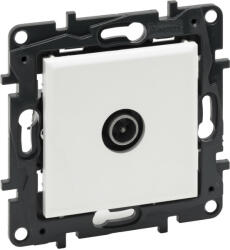 Legrand 863174 Niloé Step TV csillagpontos aljzat, végzáró (1, 5 dB), fehér (863174)