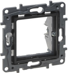 Legrand 863589 Niloé Step adapter Program Mosaic-hoz, fekete (863589)