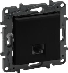 Legrand 863565 Niloé Step RJ45 Cat. 6 STP aljzat, fekete (863565)
