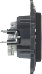 Legrand 863579 Niloé Step TV-R-SAT végzáró aljzat (10 dB), fekete (863579)