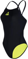 Aqua Sphere essential tie back black/yellow m - uk34 Costum de baie dama