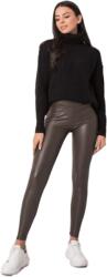  RUE PARIS Briana RUE PARIS női leggings sötét khakiszínű RV-LG-6007.11_356624 S
