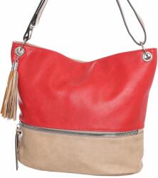 Hernan Bag's Collection Hernan piros-barna női táska (HB0151# RED)