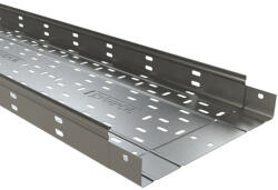 Basor ( 2/1204 ) perforált fém kábeltálca ERE H60 600X60X3000 mm (SZ x M x H) ( FS / GS ) szalaghorganyzott acél ( BASORTRAY ) Basor 201204 (201204)