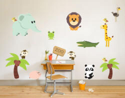 4 Decor Sticker Decorativ - La Zoo Decoratiune camera copii