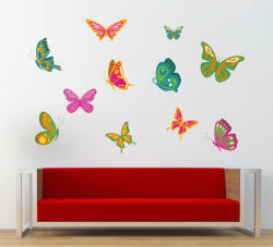 4 Decor Sticker Decorativ - Fluturi vrajite Decoratiune camera copii