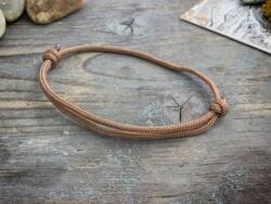 R. M. ékszer Merengő barna paracord gyerek karkötő (18978RM)