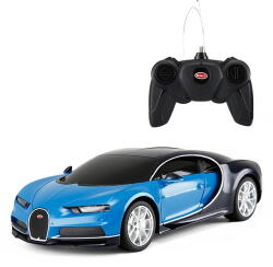RASTAR Bugatti Chiron Blue Masinuta cu telecomanda scala 1/241/43 (19320)