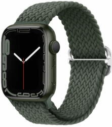  BStrap Elastic Nylon szíj Apple Watch 42/44/45mm, olive green