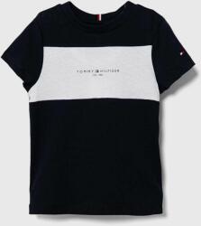 Tommy Hilfiger gyerek pamut póló sötétkék, nyomott mintás - sötétkék 116 - answear - 9 590 Ft