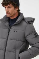 Calvin Klein rövid kabát férfi, szürke, téli - szürke L