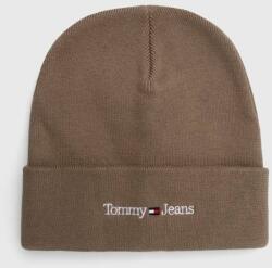 Tommy Jeans sapka vékony, bézs - bézs Univerzális méret - answear - 15 990 Ft