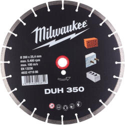 Milwaukee 350 mm 4932471986 Disc de taiere