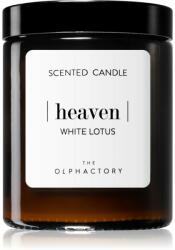 Ambientair The Olphactory White Lotus lumânare parfumată (brown) Heaven 135 g