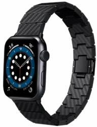 Pitaka Carbon Fiber Strap Black/Grey Apple Watch 42/44/45/Ultra 49mm (AWB1003)